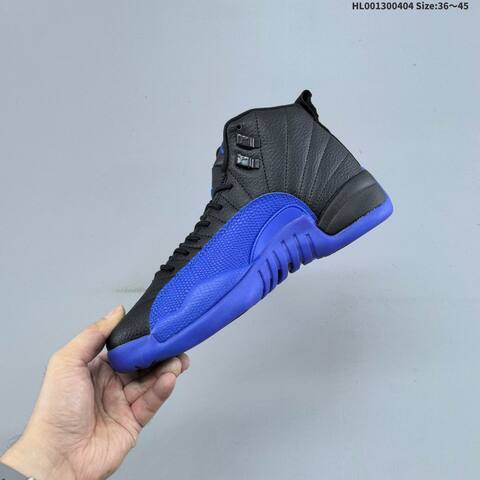 Air Jordan 12 Retro Game Royal AIR JORDAN 12 Aj12 Lifestyle (BS-66327)