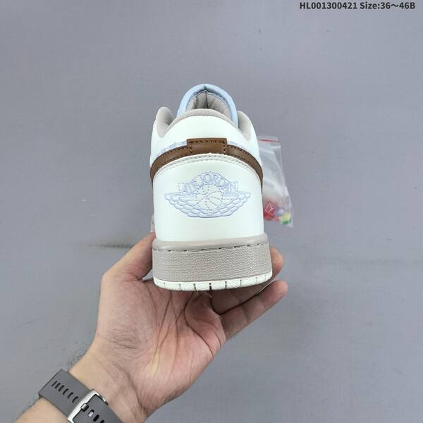 Jordan Air Jordan 1 Low white/light blue/brown EU 36-46 casual