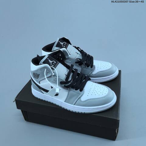 Air Jordan 1 Mid Reverse Bred AIR JORDAN 1 Aj1 Lifestyle (BS-66600)