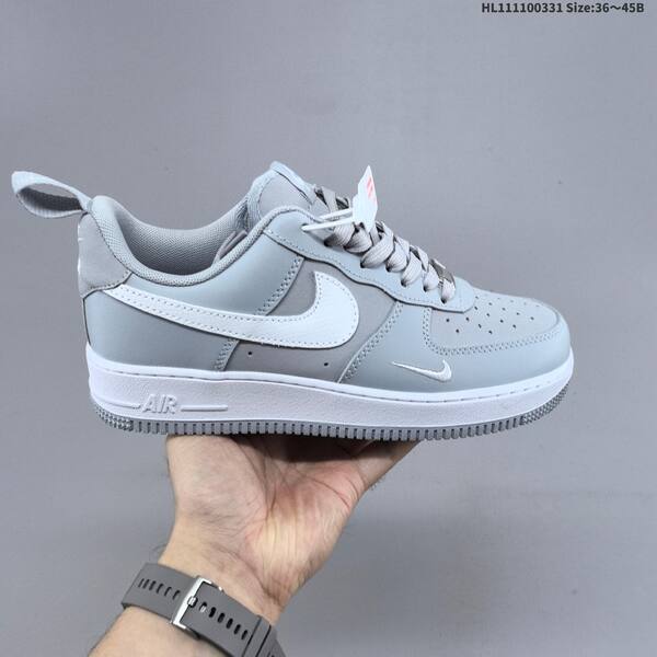Nike Air Force 1 07 black white grey EU 36 45 sneaker EU 36-45