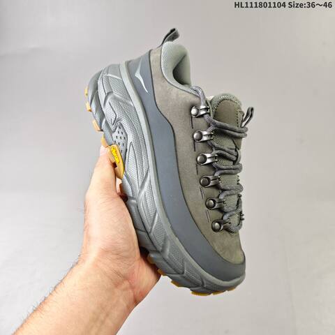 HOKA ONE ONE Tor Summit TP Light Grey Grey Silver EU 36-46 Trail Shoe Trail Running Sneakers - Unisex (BS-69484)