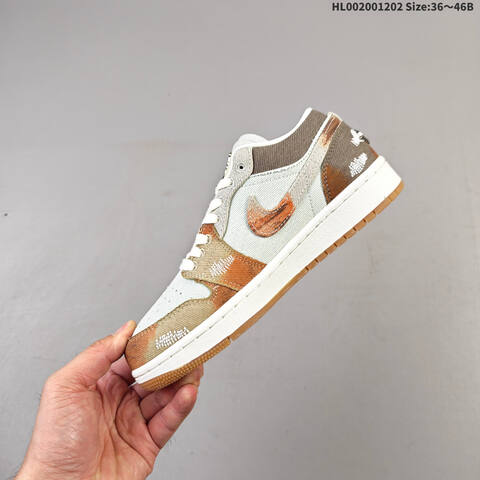 Air Jordan 1 Low SE Multi-Color Distressed AIR JORDAN 1 Aj1 1 Jord Lifestyle (BS-67573)