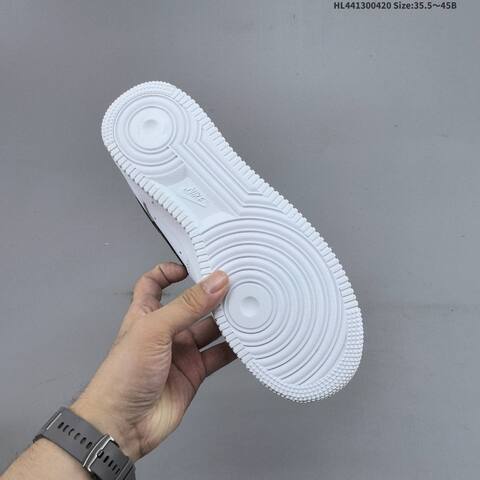 Nike Air Force 1 07 Low White Black EU 35 5-45 Sneaker - Unisex (BS-60630)