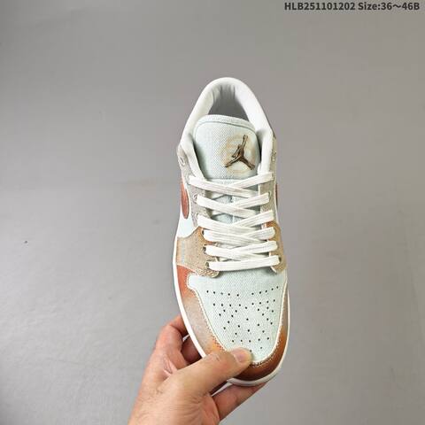 Air Jordan 1 Low SE Multi-Color Distressed AIR JORDAN 1 Aj1 Lifestyle (BS-67563)