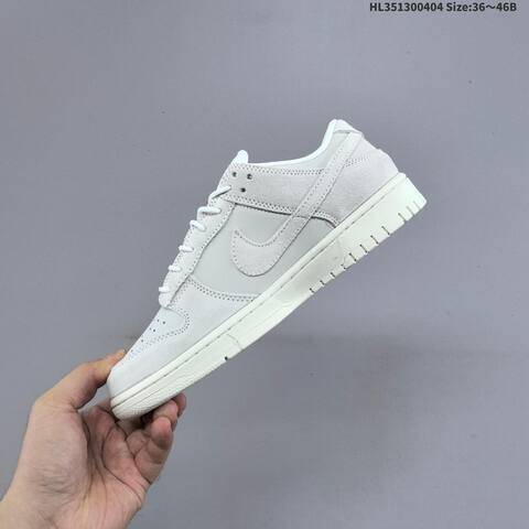 Nike Dunk SB Low Light Grey Off White EU 36-46 Skate Shoe - Unisex (BS-60937)