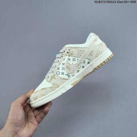 Nike Dunk SB Low Off White Grey Red Beige EU 36-45 Skate Shoe - Unisex (BS-61851)