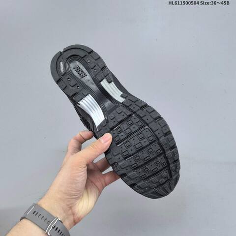 Nike P-6000 Black Dark Grey White EU 36-45 Running Shoe - Unisex (BS-60534)