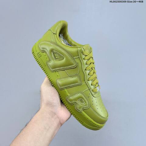 Nike CPFM x Air Force 1 Low Sunshine Olive Green EU 36-46 Sneaker - Unisex (BS-61411)