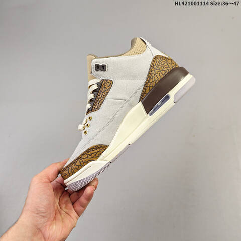 Jordan Air Jordan 3 Retro Silver Anniversary AIR JORDAN 3 1987 1988 35 MV Lifestyle - Women's (BS-67818)