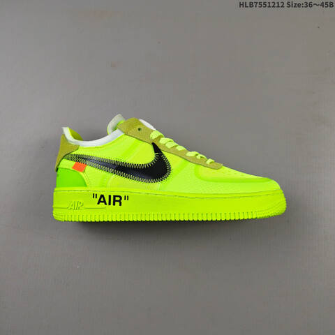 55 Off White x Nike AIR FORCE 1 07 Lifestyle (BS-62730)