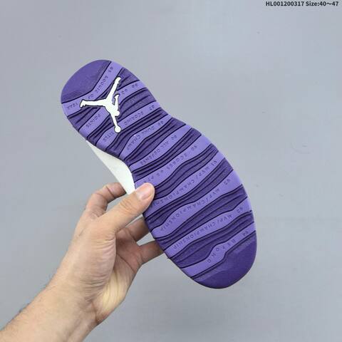Air Jordan 10 Hydrangeas AIR JORDAN 10 Aj10 Lifestyle (BS-66522)