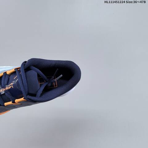 Nike M ZOOM VAPOR PRO 3 HC Grey Navy Blue Orange White EU 36-47 Tennis Shoe - Unisex (BS-62487)