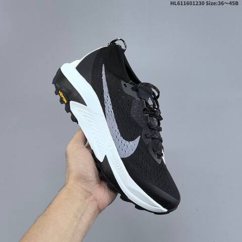 Nike ACG Zegama Trail 2 HV8113-005 Black White Grey Orange EU 36-45 Trail Shoe - Unisex (BS-62332)