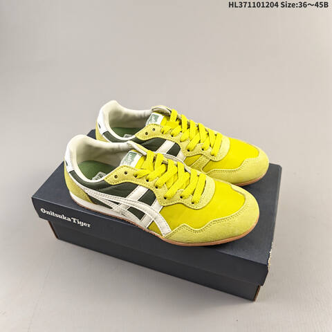 Onitsuka Tiger Serrano Blue Cream Olive Orange EU 36-45 Sneaker Casual Sneakers - Unisex (BS-69185)