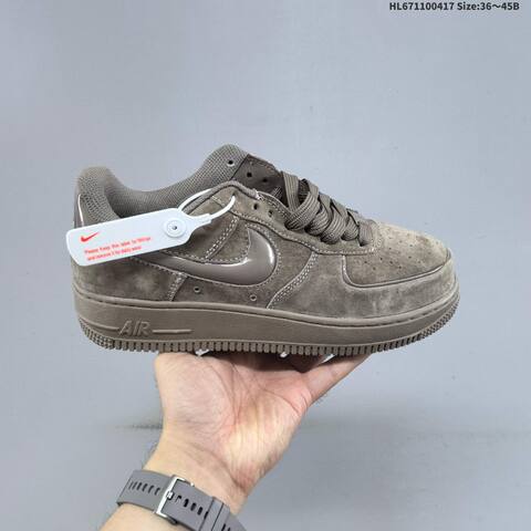 Nike Air Force 1 07 Burgundy Pink EU 36-45 Sneaker - Unisex (BS-60679)