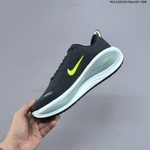 Nike Vomero Plus ReactX Air Zoom Dark Grey Volt White EU 39-45 Running Shoe - Unisex (BS-61137)