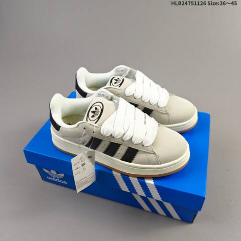 Adidas Campus 00s Off White Black Green Gum EU 36-45 Skate Shoe - Unisex (BS-65437)