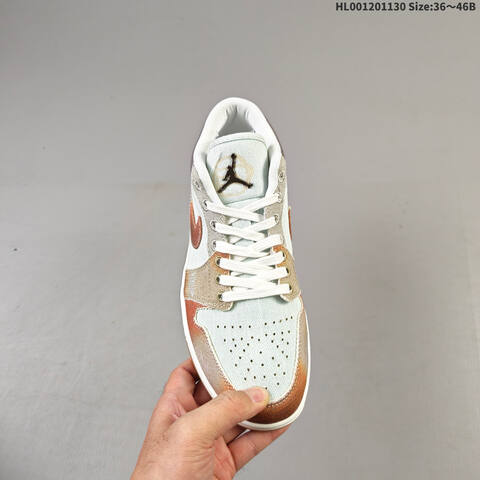 Air Jordan 1 Low SE Multi-Color Distressed AIR JORDAN 1 Aj1 1 Jo Lifestyle (BS-67595)