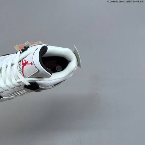 Air Jordan 4 Retro OG Cement AIR JORDAN 4 Aj4 Lifestyle (BS-66572)