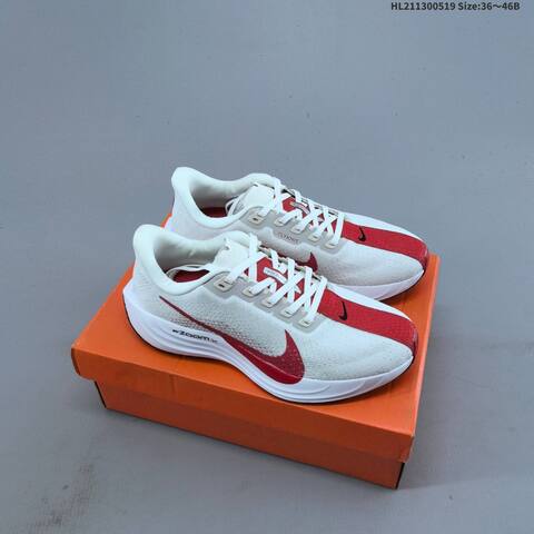 Nike Pegasus Plus ZoomX White Black Orange EU 36-46 Running Shoe - Unisex (BS-60271)