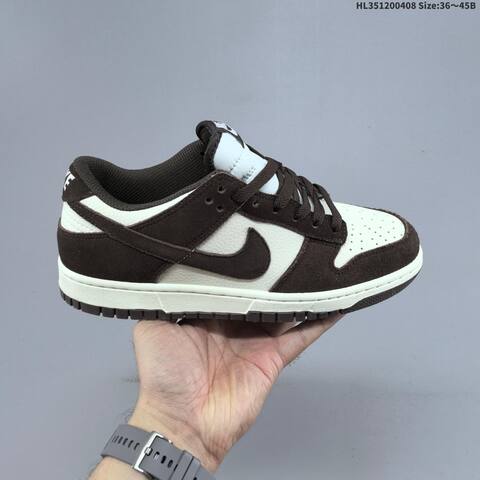 Nike Dunk Low Grey Burgundy White EU 36-46 Skate Shoe - Unisex (BS-60890)