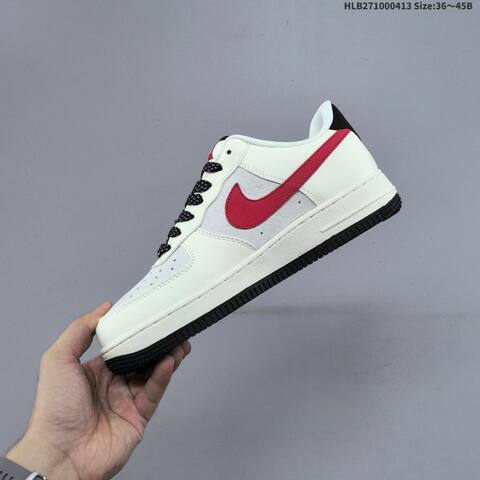 Nike Air Force 1 07 Low Navy Red White Yellow Black EU 36-45 Sneaker - Unisex (BS-60771)