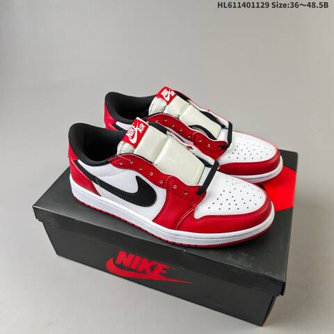 Air Jordan 1 Low OG Black Muslin Varsity Red Replica AIR JORDAN 1 Aj1 Lifestyle (BS-67620)