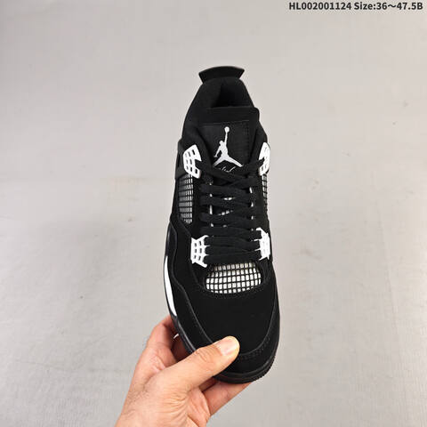 Air Jordan 4 Retro White Thunder AIR JORDAN 4 Aj4 Lifestyle (BS-67704)