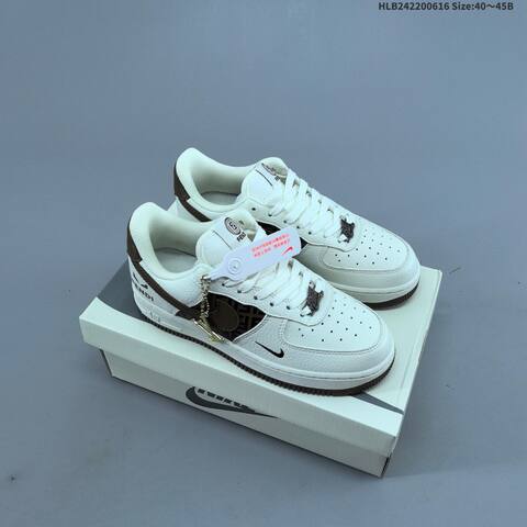 Nike Air Force 1 Low Off White Brown EU 40 45 Sneaker EU 40-45 - Men's (BS-59911)