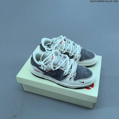 Nike Dunk SB Low Off White Grey Black Red EU 36 45 Skate Shoe EU 36-45 - Unisex (BS-60513)