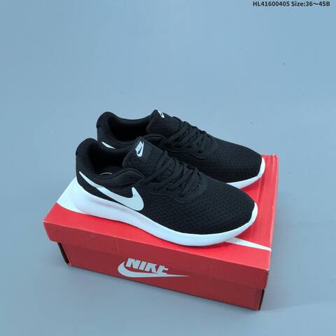 Nike Roshe Run Black White Neon Green EU 36-45 Running Shoe - Unisex (BS-60928)