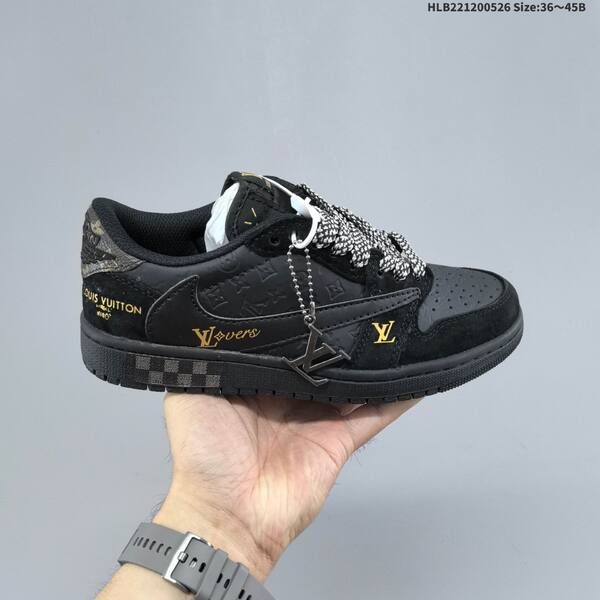Jordan Air Jordan 1 Low Black/Olive/White EU 36-45 basketball