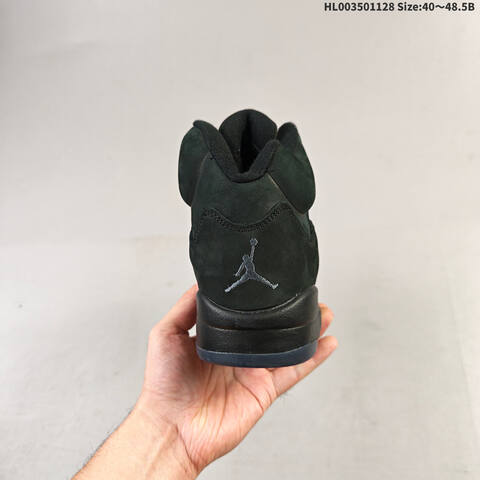 Air Jordan 5 Retro Black Cat AIR JORDAN 5 Aj5 Lifestyle (BS-67637)