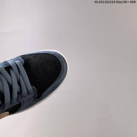 Nike SB Dunk Low Pro HF3063-002 Black Navy Blue Beige White EU 36-45 Skate Shoe - Unisex (BS-62566)