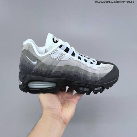 Nike Air Max 95 OG Black Grey White EU 40-50 5 Sneaker - Men's (BS-62041)