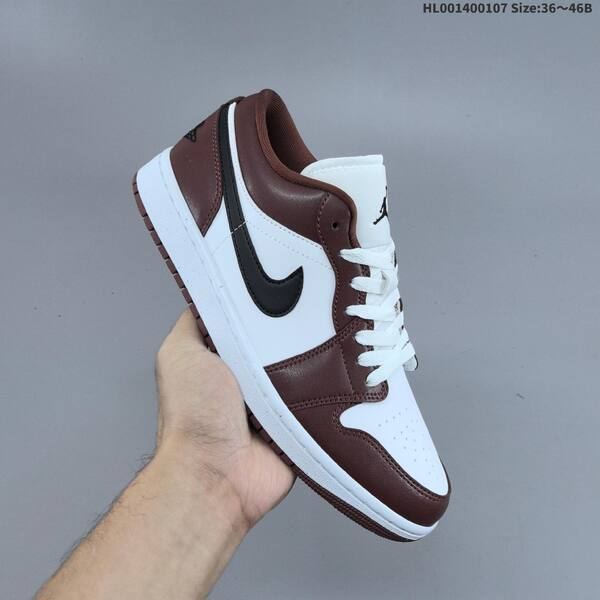 Jordan Air Jordan 1 Low White/Brown/Black EU 36-46 basketball