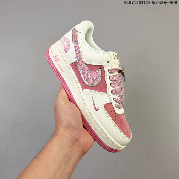 Nike Air Force 1 07 LV8 off white pink EU 36-40 sneaker