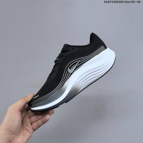 Nike Journey Run 2 Black White Grey EU 36-45 Running Shoe - Unisex (BS-61513)