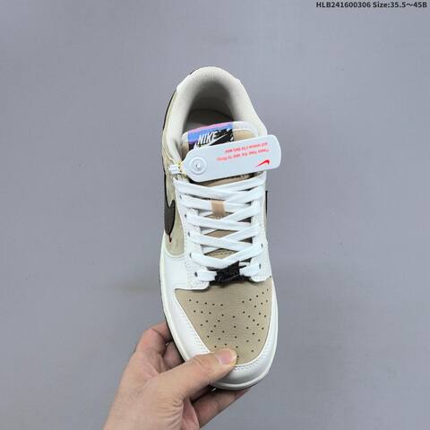 Nike SB Dunk Low Pegasus Pack CNY White Beige Olive Dark Brown Red EU 35 5-45 Skate Shoe - Unisex (BS-61463)