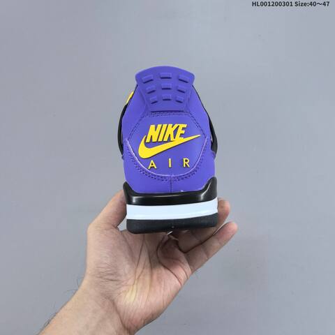 Air Jordan 4 Retro OG Imperial Purple Replica AIR JORDAN 4 Aj4 Lifestyle (BS-66643)