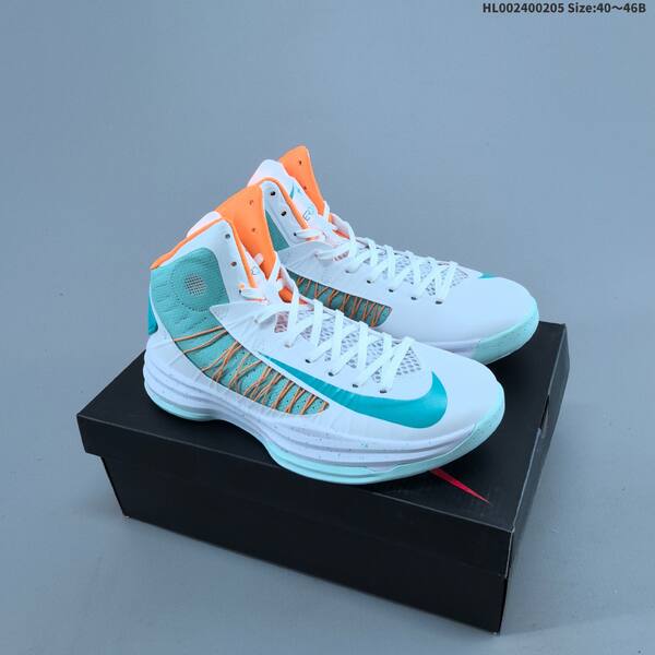Nike Lunar Hyperdunk 2012 silver pink blue white EU 40-46 basketball shoe
