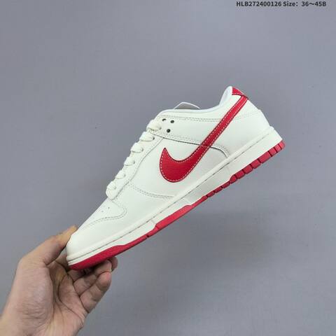 Nike Dunk SB Low Off White Red EU 36-45 Skate Shoe - Unisex (BS-61752)