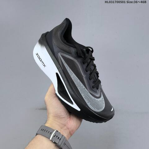 Nike Zoom Fly 6 Black White Grey Red EU 36-46 Running Shoe - Unisex (BS-60554)