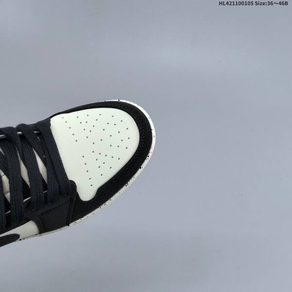 Nike Air Jordan 1 Low black white 36-46 casual lifestyle
