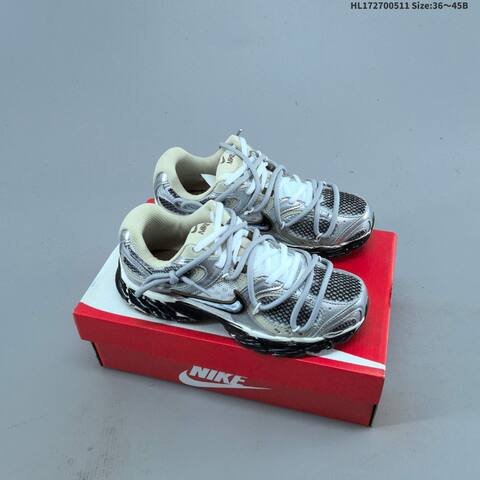 Nike V5 RNR Silver Pink Black White EU 36-45 Running Shoe - Unisex (BS-60419)