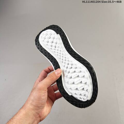 Nike Vomero Plus ReactX Air Zoom White Black Grey EU 35 5-46 Running Shoe - Unisex (BS-62837)
