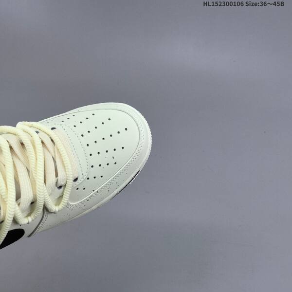 Nike Air Force 1 Low 07 cream white black EU 36-45 sneaker