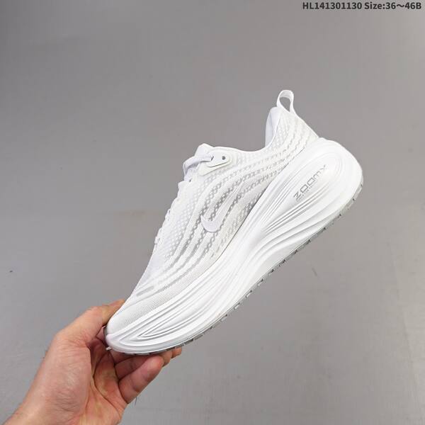 Nike Vomero Plus ReactX Air Zoom white light grey orange red black EU 36-46 running shoe