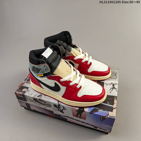 Union x Air Jordan 1 Retro High PK NRG 11 24 Lifestyle (BS-67528)