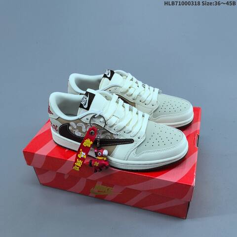 Nike Air Jordan 1 x Travis Scott AIR JORDAN DIY Lifestyle (BS-66511)